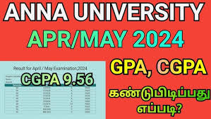 Anna University GPA Calculator