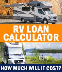 rv loan calculator