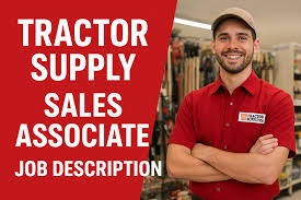 tractor supply sales associate job description